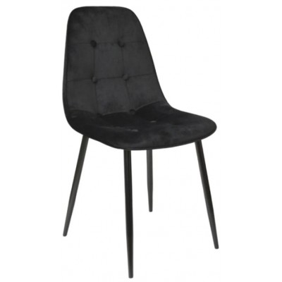 Стул Deco M-01-3 HLR-66 Black Velvet