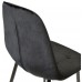 Стул Deco M-01-3 HLR-66 Black Velvet