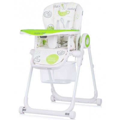 Стульчик для кормления Chipolino Master Chef Lime (STHMC02202LM)
