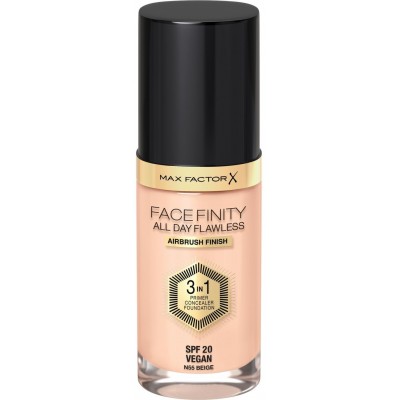 Тональный крем для лица Max Factor Facefinity All Day Flawless 3in1 55 Beige