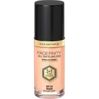 Тональный крем для лица Max Factor Facefinity All Day Flawless 3in1 40 Light Ivory