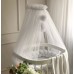 Балдахин для кроватки Veres White (158.1.08)