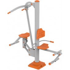 Aparat fitness exterior PlayPark Presa Piept + Extensia Picioarelor B-10