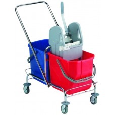 Carucior profesional pentru curatenie Mopatex Eco Trolley 2x25L (409056-01)