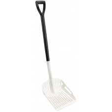 Lopată perforată pentru producte alimentare Aricasa Pro Sieve Fork White (1103W)