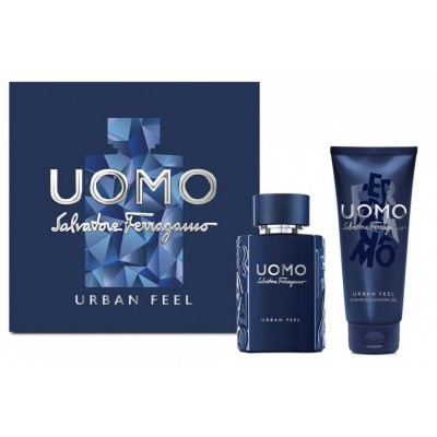 Парфюмерный набор для него Salvatore Ferragamo Uomo Urban Feel EDT 50ml + Shower Gel 100ml