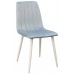 Стул Deco DC-90P Catifea Light Blue/White Legs Стул Deco DC-90P Catifea Light Blue/White Legs