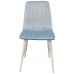 Стул Deco DC-90P Catifea Light Blue/White Legs