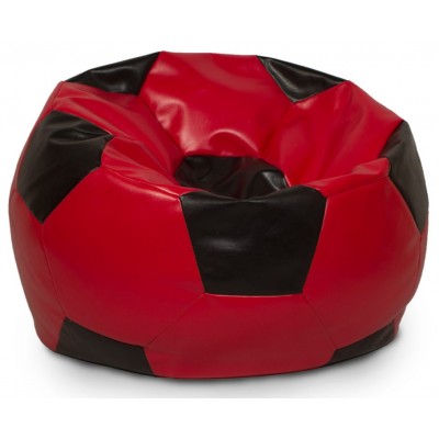 Puf Because Ball Black Red XL