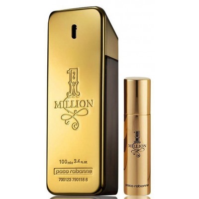 Парфюмерный набор для него Paco Rabanne 1 Million EDT 50ml + EDT 10ml