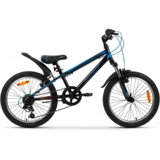 Bicicletă copii Aist Pirate 2.0 20 Black/Blue