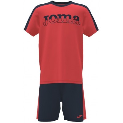 Costum sportiv pentru copii Joma 500516.040 Coral/Navy 5XS