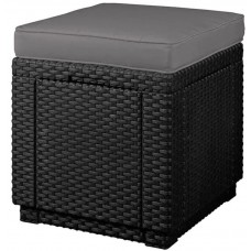 Fotoliu moale Keter Cube With Cushion Graphite/Gray (213785)