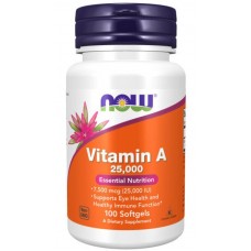 Vitamine NOW Vitamin A 25.000 IU 100cap