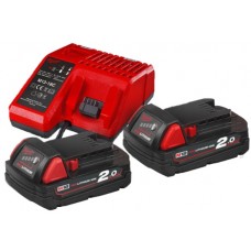 Комплект аккумуляторов и зарядное устройство Milwaukee M18NRG-202 (4933459213)