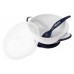 Набор мисочка с ложкой и крышкой Akuku A0503 White/Blue
