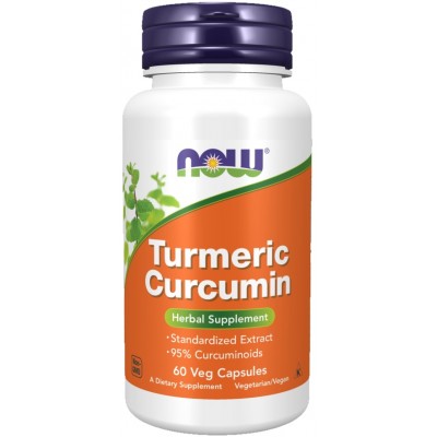 Витамины NOW Turmeric Curcumin 60cap