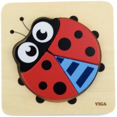 Пазл Viga 4 Ladybird (50168)