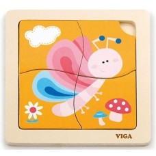 Puzzle Viga 4 Butterfly (50136)