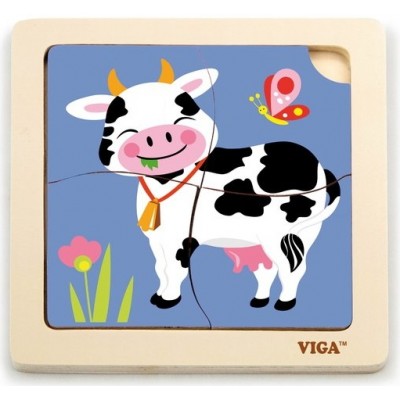 Puzzle Viga 4 Cow (51313)