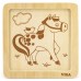 Puzzle Viga 4 Horse (51312)