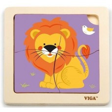 Puzzle Viga 4 Lion (51316)