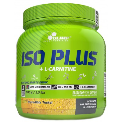 Изотоник Olimp Iso Plus Powder + L-Carnitine Ice Tea 700g