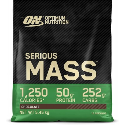 Masa musculara Optimum-nutrition Serious Mass Chocolate 5.45kg