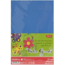 Hârtie gumată Daco 10pcs Blue (HG401A)