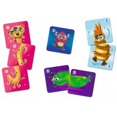 Joc educativ de masa Trefl Memos Classic & Plus Cute Monsters (02273)