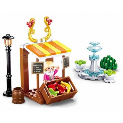 Set de construcție Sluban Girls Dream — Fruit Store (B0870)