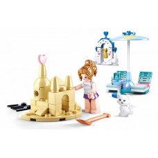 Set de construcție Sluban Girls Dream — Paradise Beach (B0862)