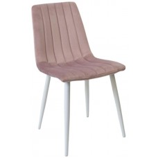 Стул Deco DC-90P Catifea Pudra+White Legs