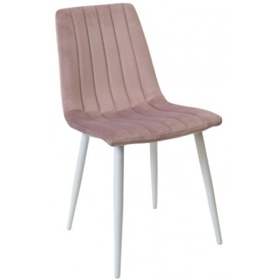 Стул Deco DC-90P Catifea Pudra+White Legs