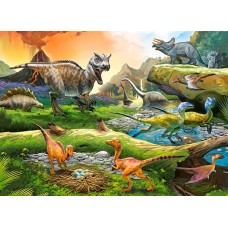 Пазл Castorland 100 World of Dinosaurs (B-111084)