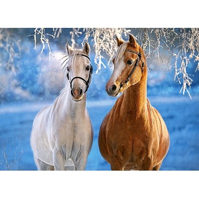 Пазл Castorland 260 The Winter Horses (B-27378)