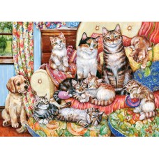 Пазл Castorland 300 Cat Family (B-030439)