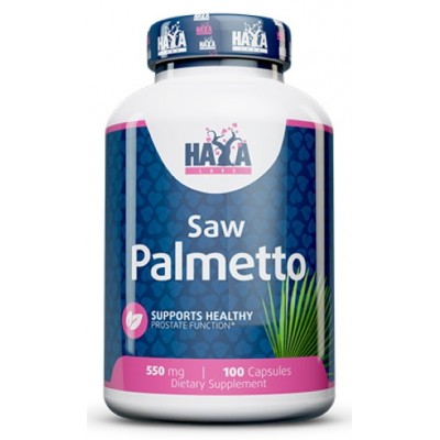 Специальные добавки Haya Labs Saw Palmetto 550mg 100cap