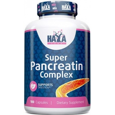 Витамины Haya Labs Super Pancreatin Enzymes 100cap