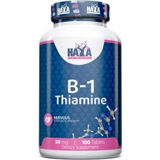 Витамины Haya Labs Vitamin B-1/Thiamine 50mg 100tab