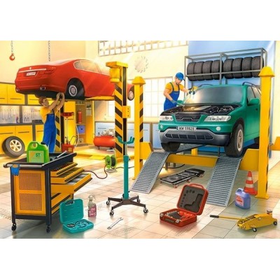 Пазл Castorland 120 Midi Car Workshop (B-13531)