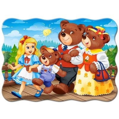 Пазл Castorland 30 Midi Goldilocks and Three Bears (B-03716)