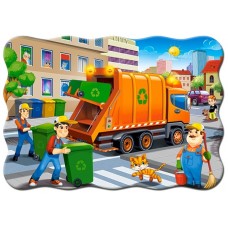 Puzzle Castorland 30 Midi Garbage Car (B-03778)