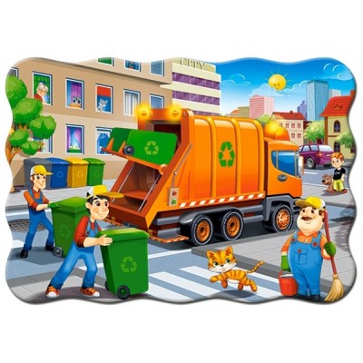 Пазл Castorland 30 Midi Garbage Car (B-03778)