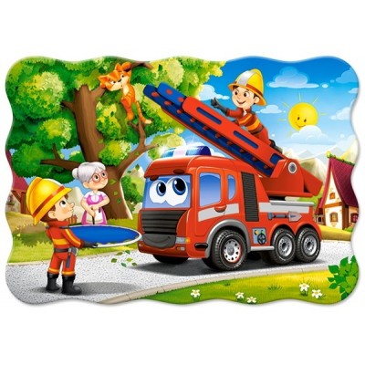 Puzzle Castorland 30 Midi Firefighters to the Rescue (B-03792)