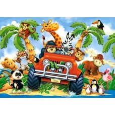 Puzzle Castorland 60 Midi Sofries on Safari (B-06793)