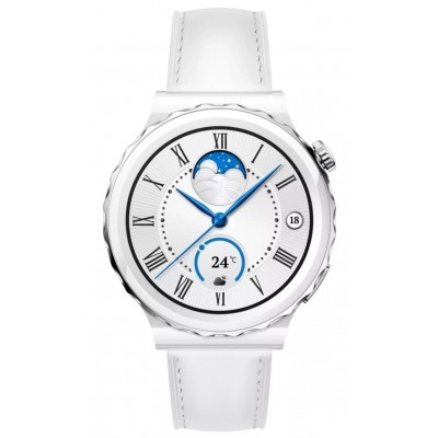 Smartwatch Huawei Watch GT 3 Pro 43mm White Leather Strap