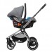 Коляска Kikka Boo 3 in 1 Vicenza Premium Gray