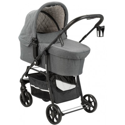 Carucior Kikka Boo 3 in 1 Selina Dark Grey