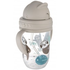 Поильник Canpol Babies Exotic Animals 270мл Grey (56/606)
